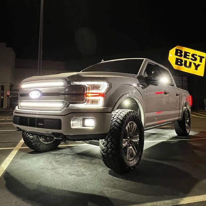 2018-2020 F150 Platinum Sequential Switchback Grill Bars