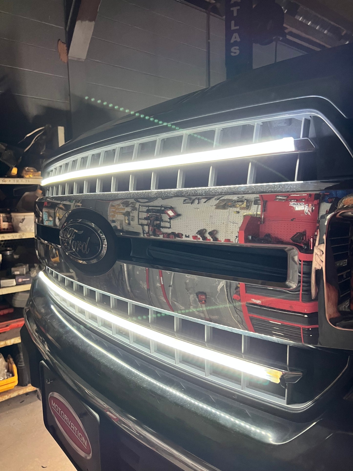 2018-2020 F150 XLT Sequential Switchback Grill Strips