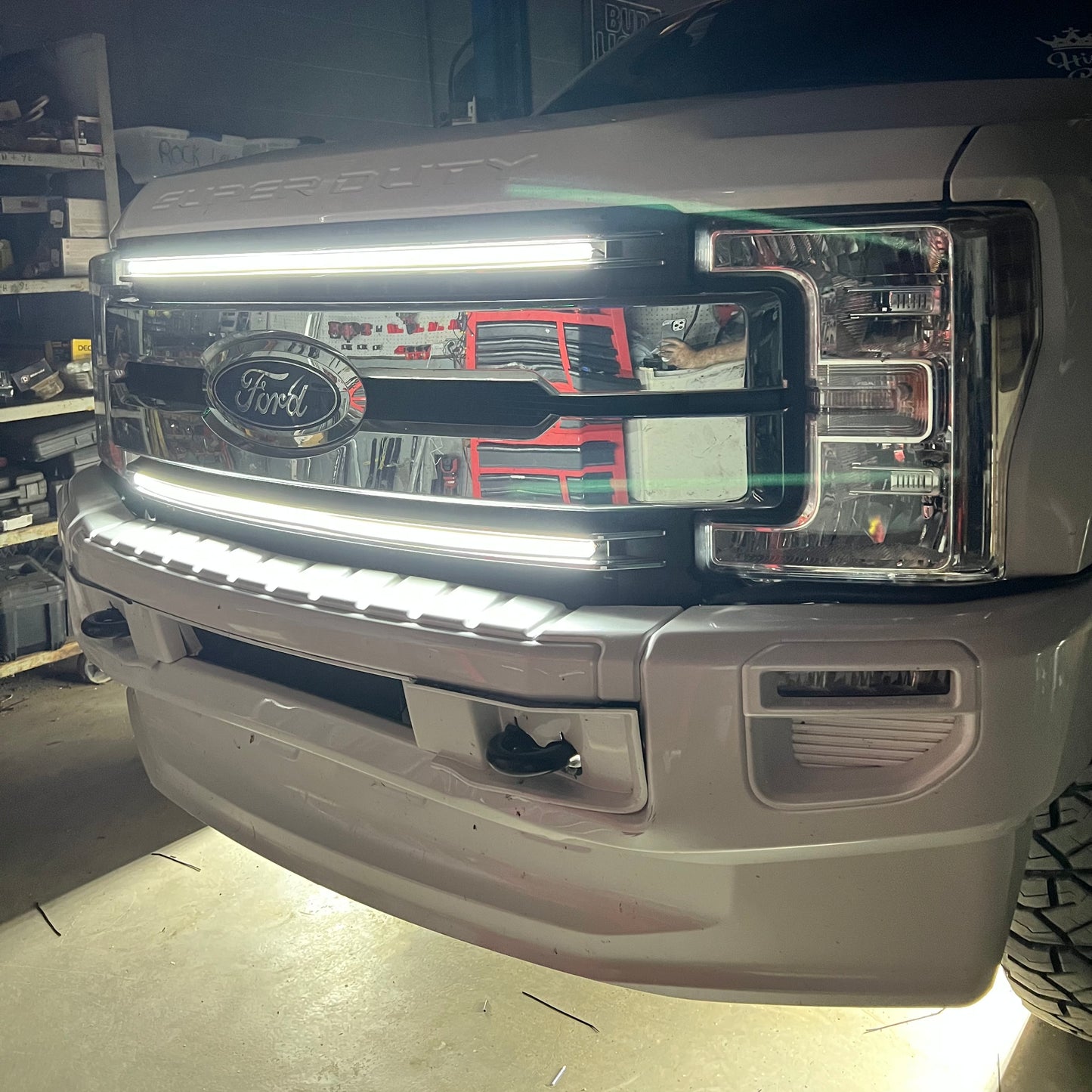 2017-2019 F250 & F350 Sequential Switchback Grill Bars