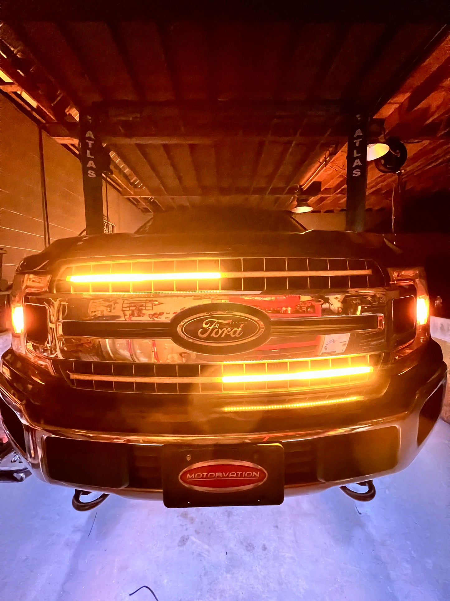 2018-2020 F150 XLT Sequential Switchback Grill Strips