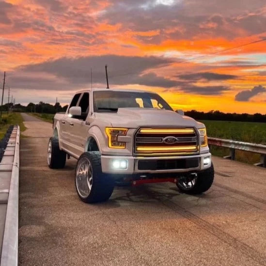 2015-2017 F150 Limited Sequential Switchback Grill Strips
