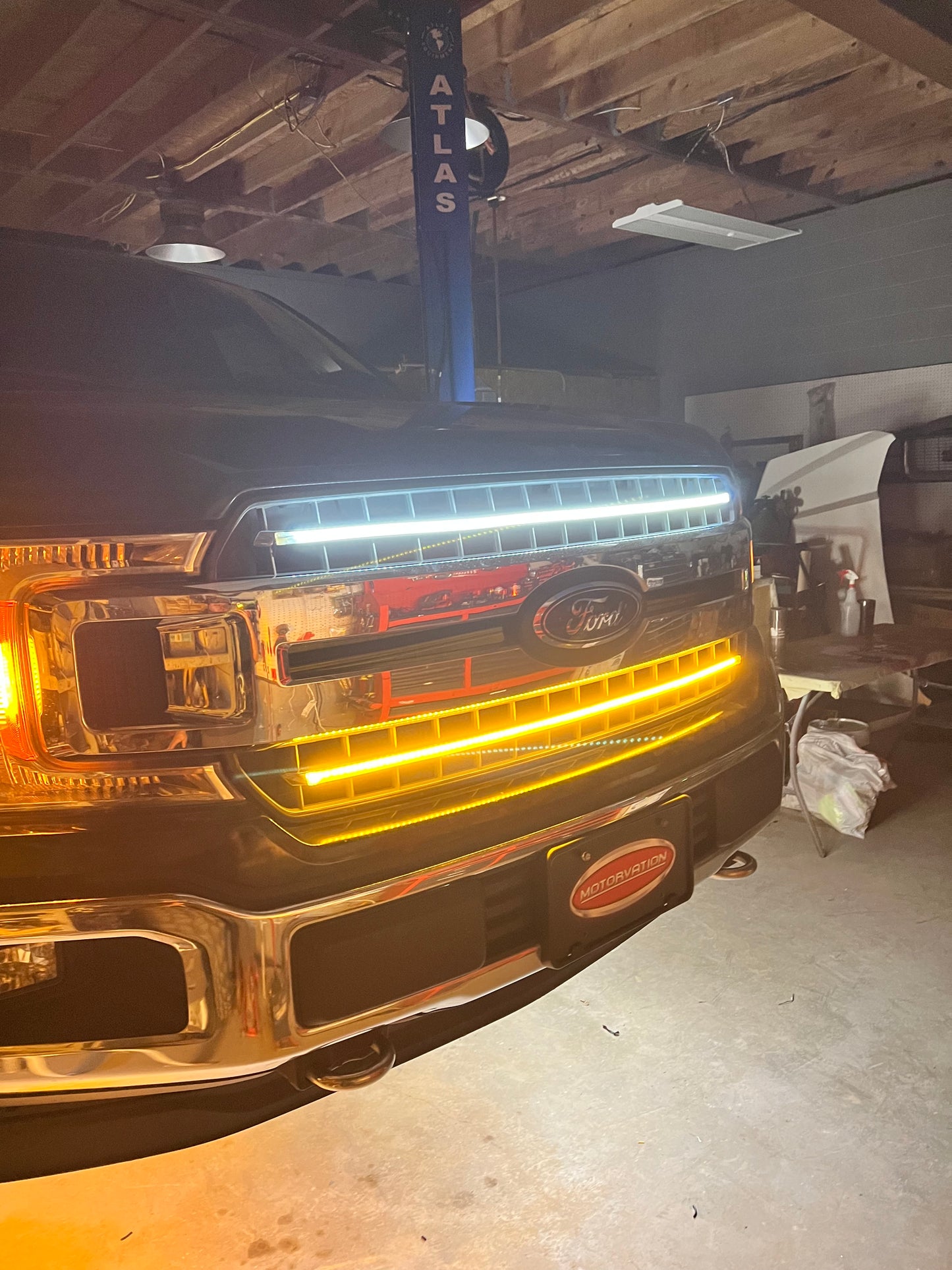 2018-2020 F150 XLT Sequential Switchback Grill Strips