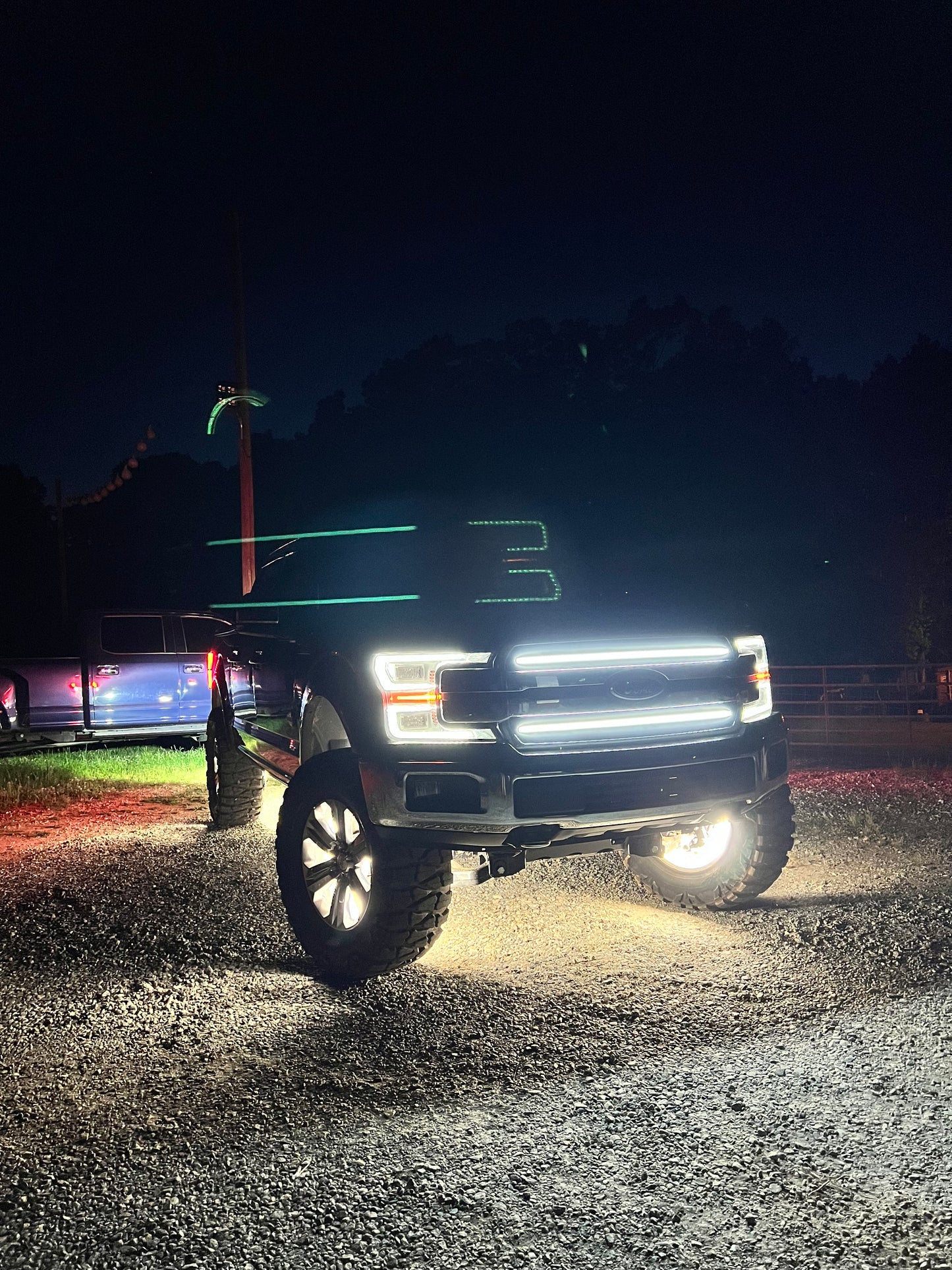 2018-2020 F150 King Ranch/Lariat/Limited Metal Bolt-on Sequential Switchback Grill Bars