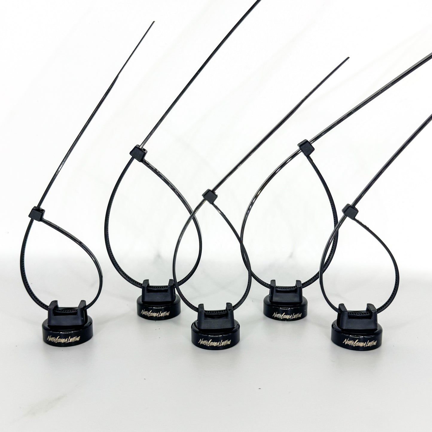 Magnetic Zip Tie Holders - 5 Pack