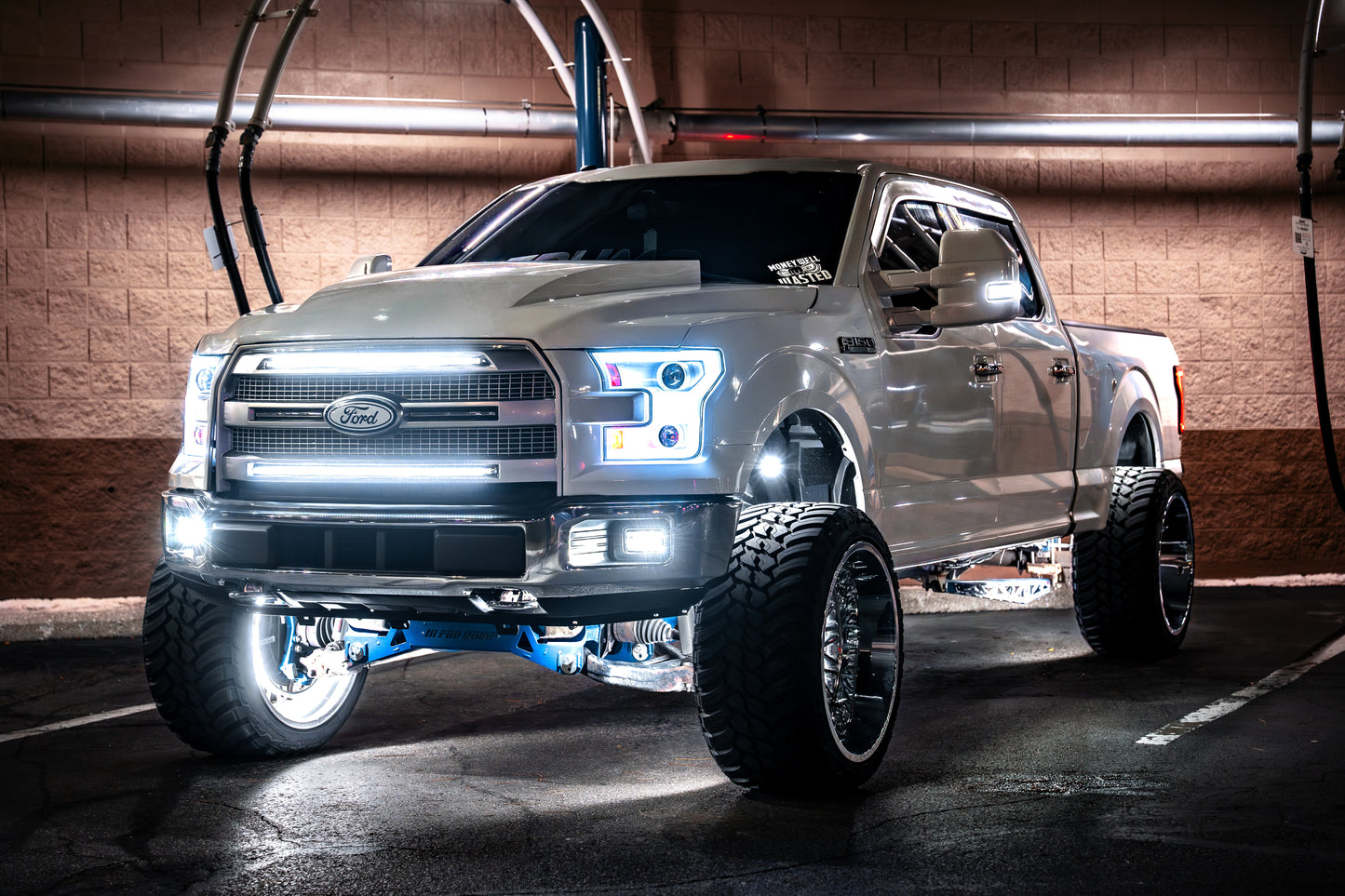 2015-2017 F150 Platinum Sequential Switchback Grill Strips