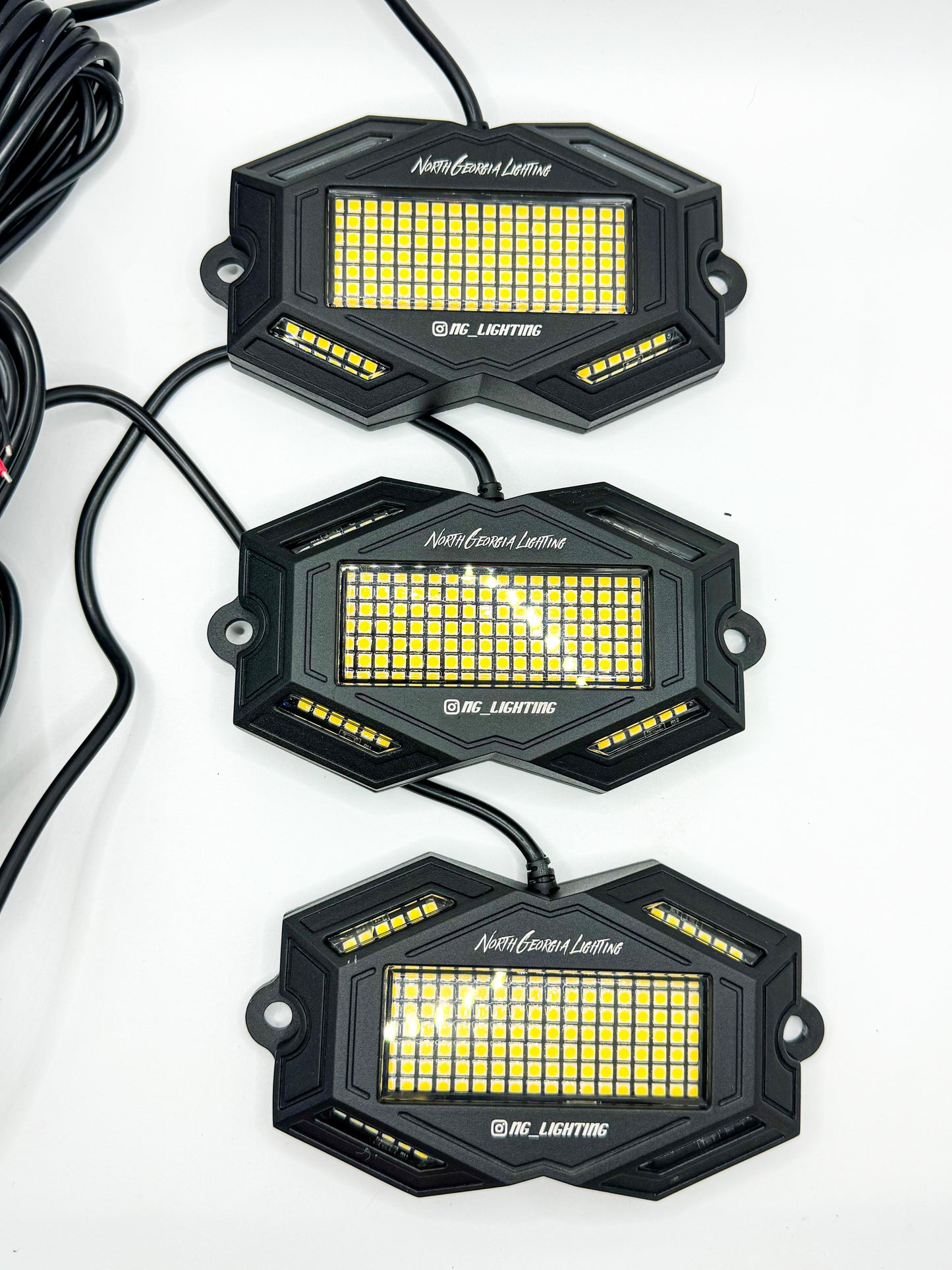 150 LED Pure White Rock Lights