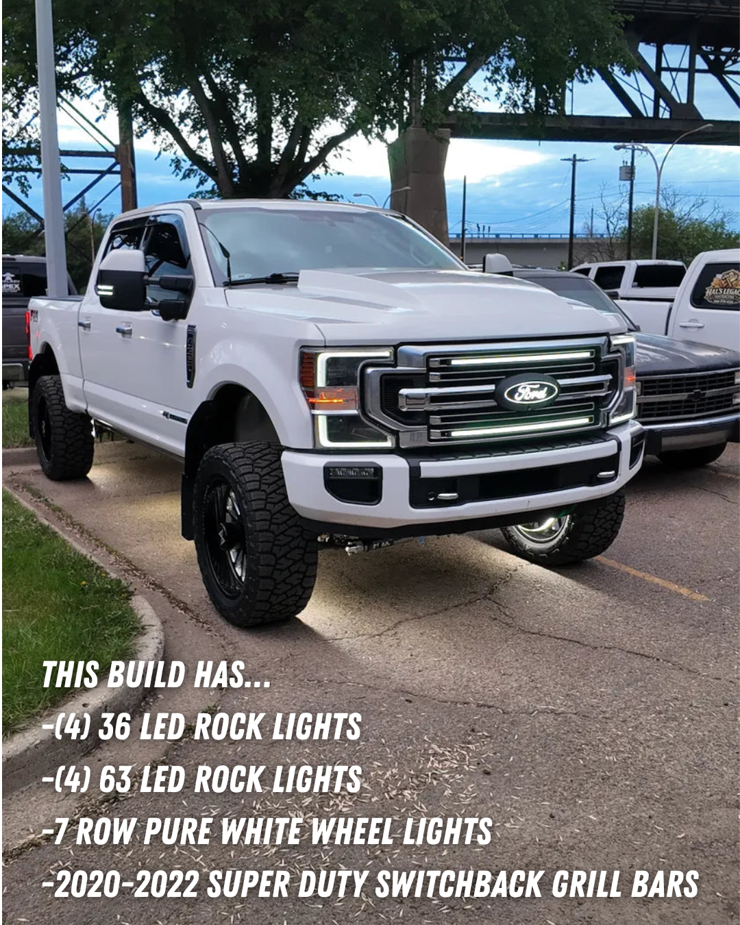 2020-2022 Super Duty Sequential Switchback Grill Bars