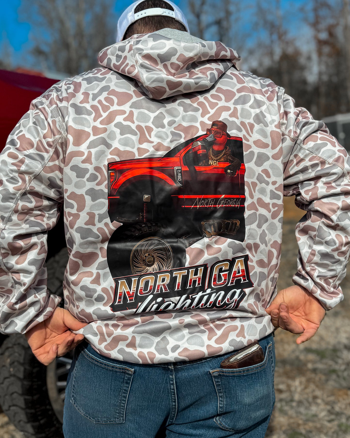 NGL Stealth Camo Performance Pullover